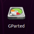 Icono del programa GPARTED.