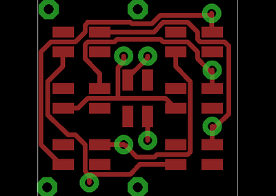 Tercer dado PCB superior.